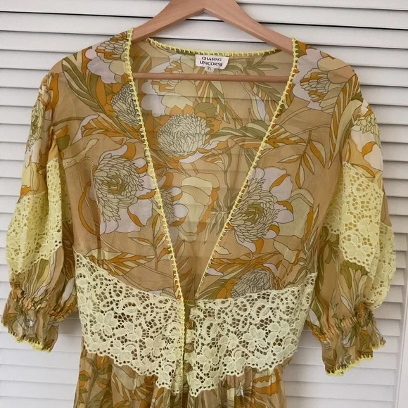 Chasing Unicorns Hello Goodbye Duster Dress, OS - Picture 5 of 7